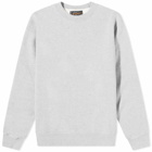 Beams Plus Men's Crew Sweat in Heather Grey