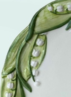 Les-Ottomans Lily Of The Valley Dessert Plate