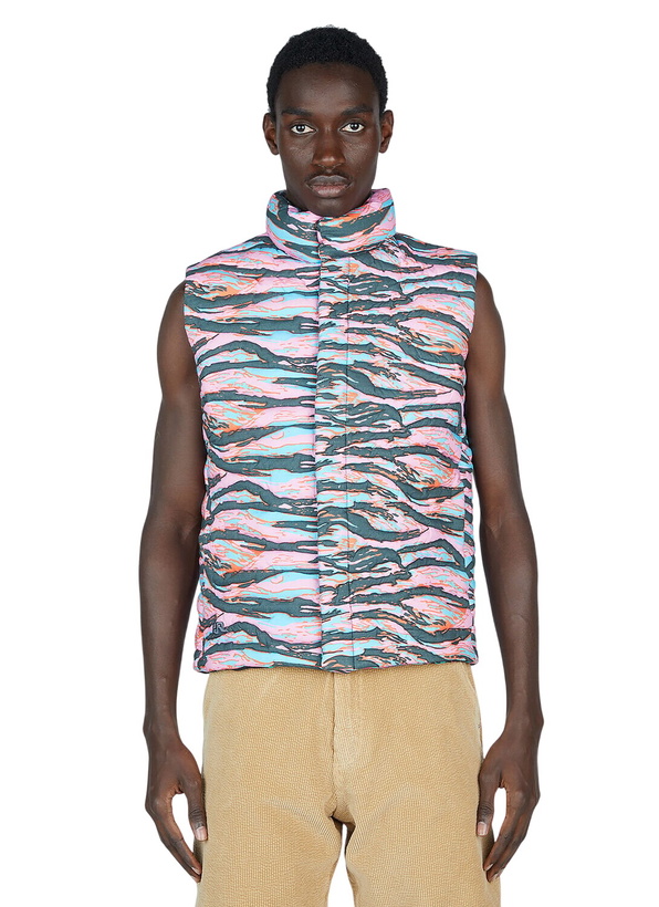 Photo: ERL Quilted Puffer Gilet Jacket