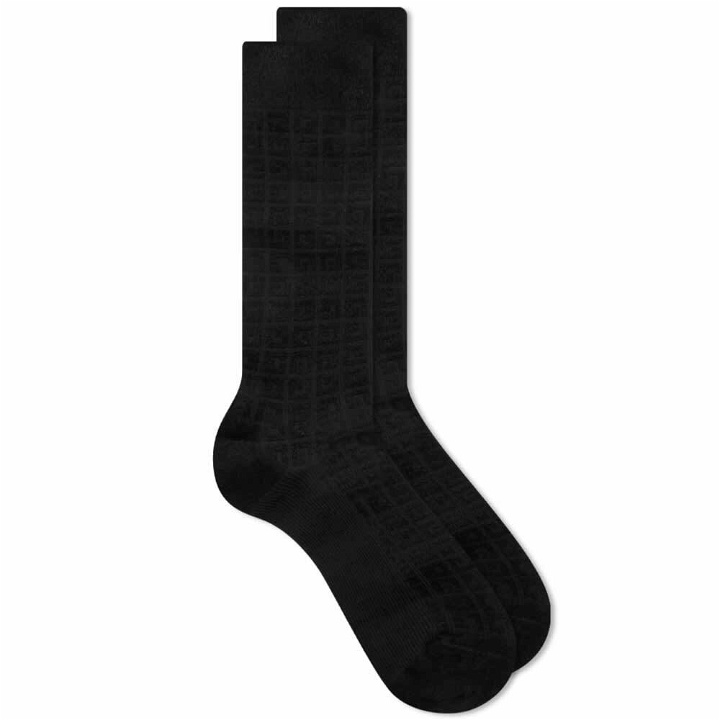 Photo: Givenchy Men's 4G Jacquard Sock in Black