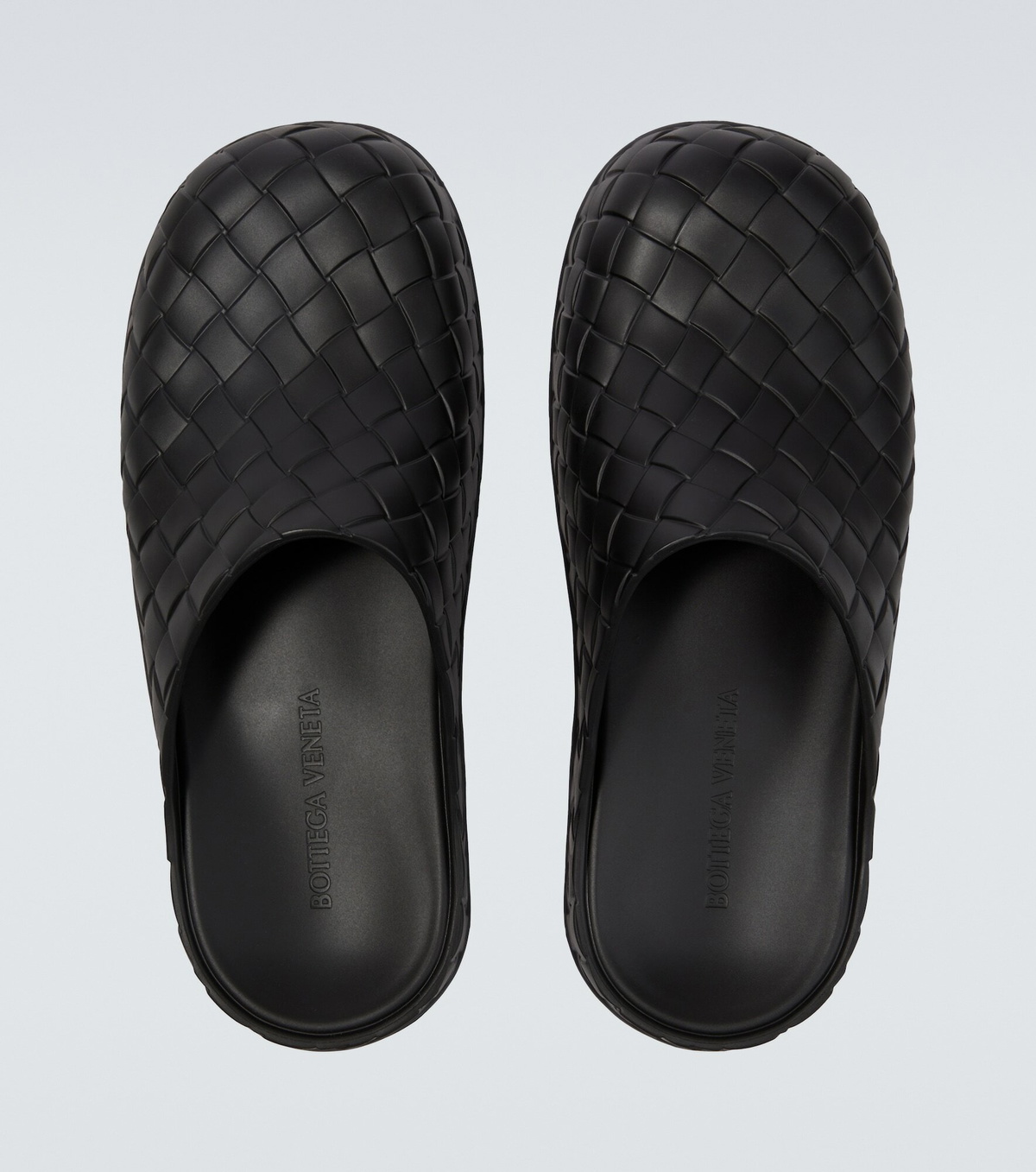Bottega Veneta - Intrecciato rubber slippers Bottega Veneta
