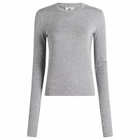 SUNDAYFRUITMARKET Women's Mini Sun Long Sleeve Top in Grey
