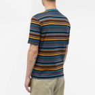 Paul Smith Men's Stripe T-Shirt in Brown
