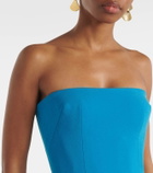 Alex Perry Strapless midi dress