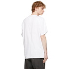 Doublet White Chain Fringe Embroidery T-Shirt