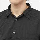 Comme des Garçons Homme Plus Men's Garment Treated Spun Shirt in Black