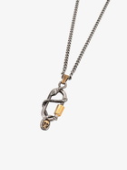 Alexander Mcqueen Necklace Silver   Mens