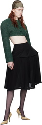 Nicklas Skovgaard Black Skirt#62 Midi Skirt