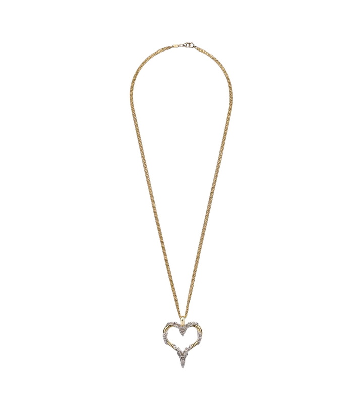 Photo: Yeprem Golden Strada 18kt white and yellow gold necklace with diamonds