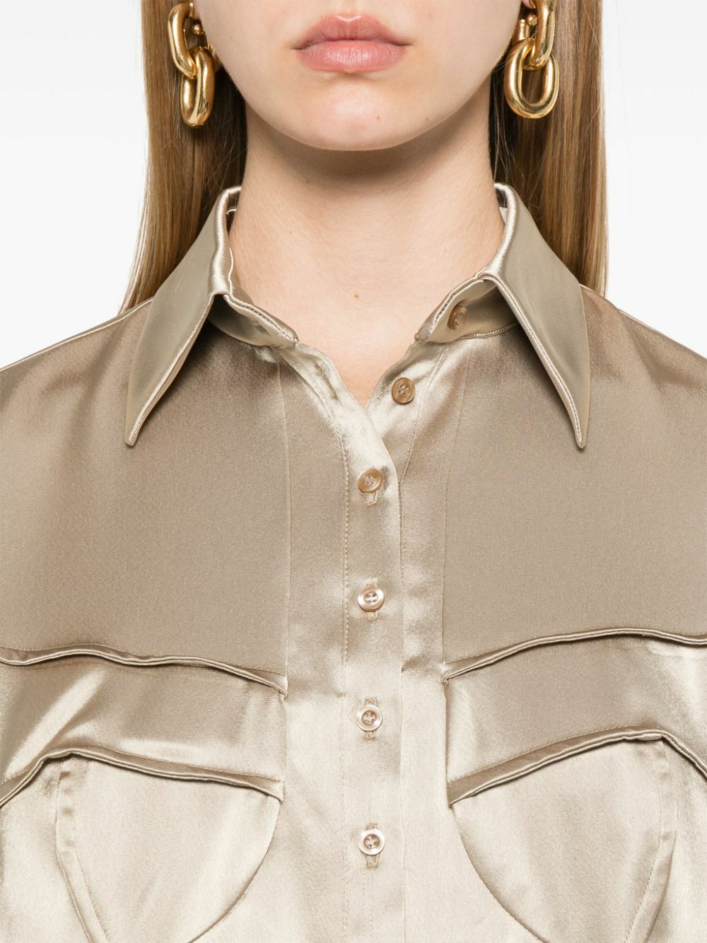 Sinead O'Dwyer Classic Satin Shirt