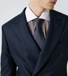 Brioni Printed silk tie
