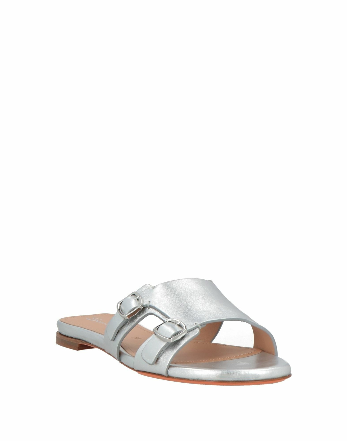 Santoni Womens Sandals in Silver