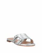 Santoni Womens Sandals in Silver