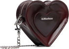 Dr. Martens Burgundy Mini Heart Bag