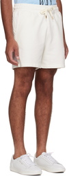 Casablanca White Tennis Club Icon Shorts