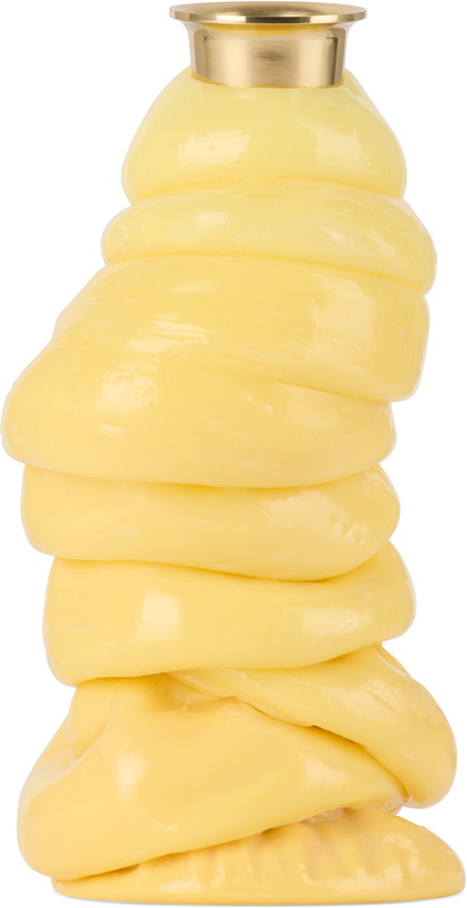 Photo: James Shaw Off-White Blob Candle Holder