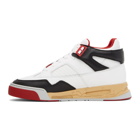 Maison Margiela Red and White Deadstock Sneakers