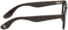 Brunello Cucinelli Brown Jep Horn Sunglasses