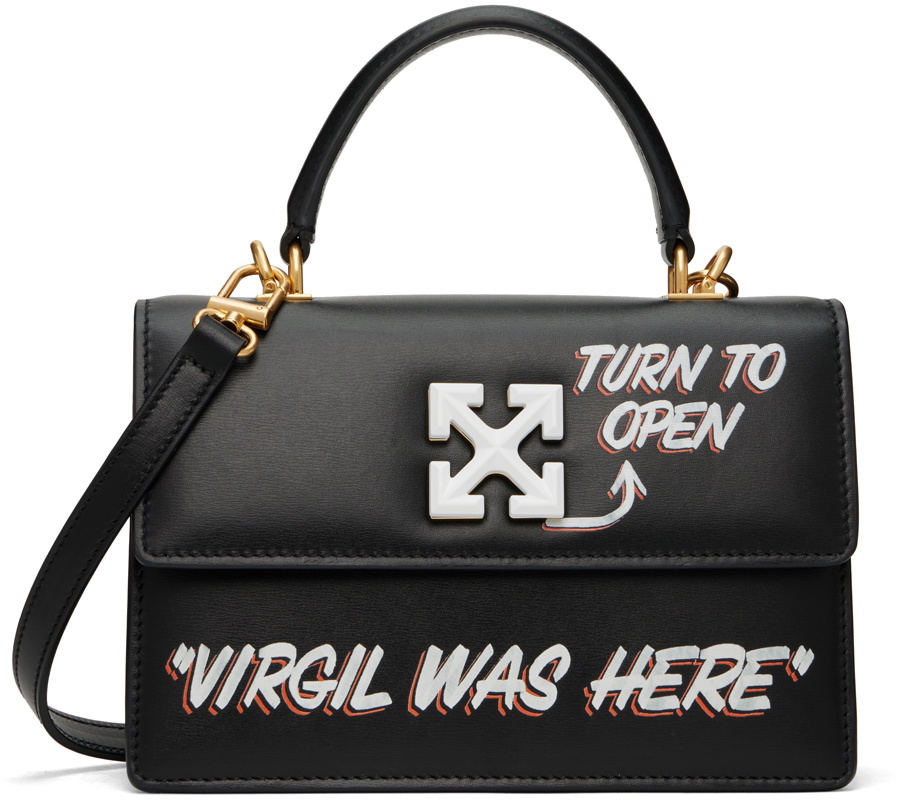 OFF-WHITE VIRGIL WAS HERE SHOULDER BAG