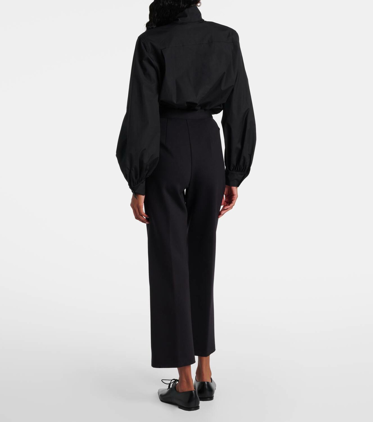 Max Mara Teismo jersey cropped pants