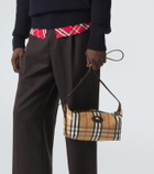 Burberry Burberry Check canvas shoulder bag