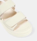 Hogan H680 leather sandals