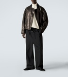 Fear of God Wool, linen, and cotton half-zip sweater