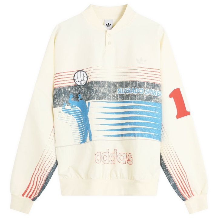 Photo: Adidas Women's Archive Summersport Sweatshirt in Cream White