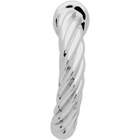 Portrait Report Silver Mini Twist Ring Rope Ear Cuffs