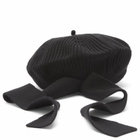 STEL Women's Knit Beret in Black 