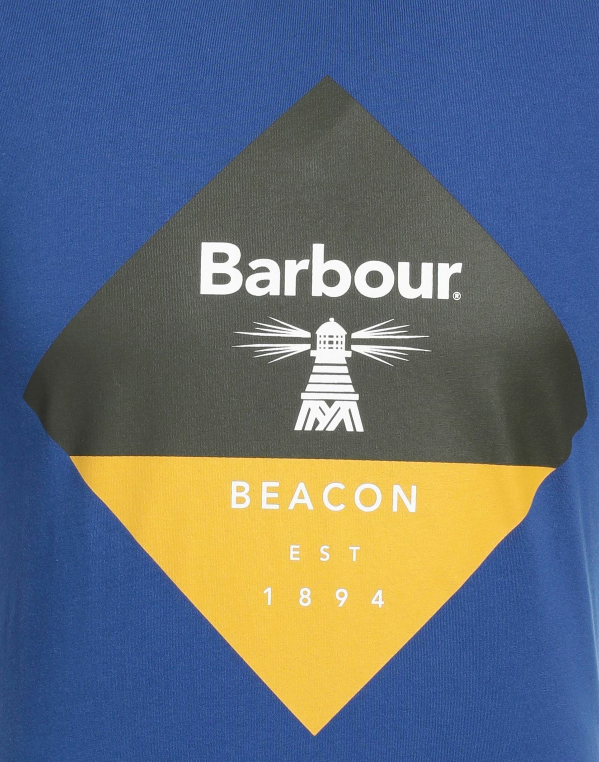 Barbour Mens T-shirt in Blue