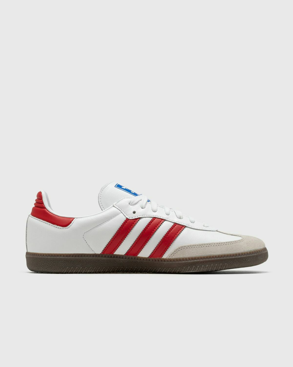 adidas samba white red