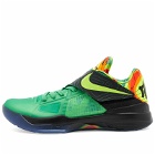 Nike KD IV "Weatherman" Sneakers in Lush Green/Volt/Team Orange