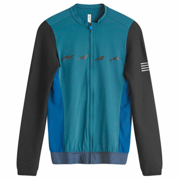 Photo: MAAP Men's Evade Off Cuts Pro Base LS Jersey in Spruce Mix