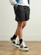 AMIRI - MA-1 Leather, Nubuck and Mesh Sneakers - White
