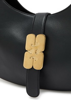 Ganni Kat Small Leather Shoulder bag - Black - One Size
