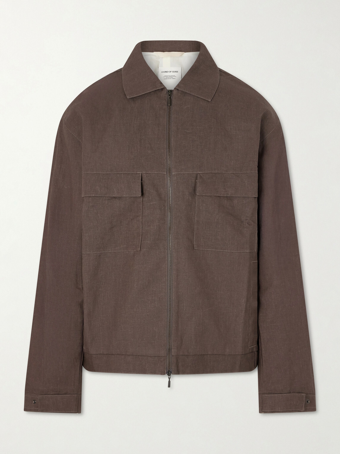 A Kind Of Guise - Embu Linen Jacket - Brown