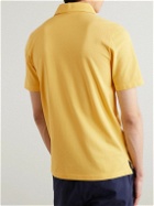 Rubinacci - Cotton-Piqué Polo Shirt - Yellow