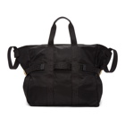 Versace Black Greek Taping Large Tote