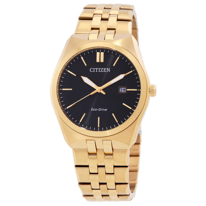 Photo: Citizen Corso Eco-Drive Black Dial Mens Watch BM7333-85E