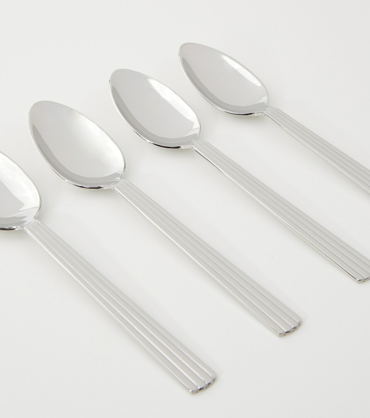Georg Jensen Bernadotte 16-piece stainless steel cutlery set by Sigvard Bernadotte