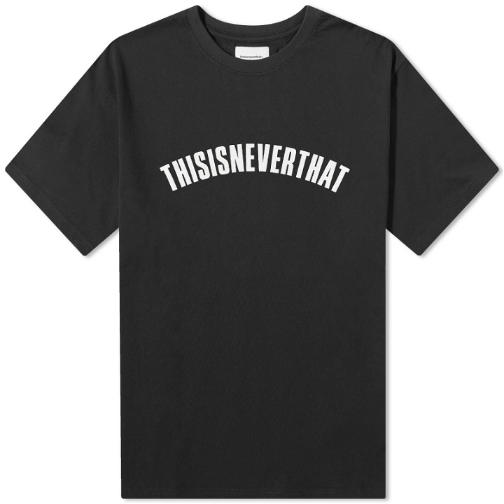Photo: thisisneverthat Men's ARC T-Shirt in Black