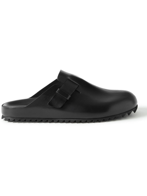 Photo: Officine Creative - Agora Leather Clogs - Black