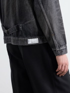 Neighborhood - Savage Embroidered Denim Jacket - Gray