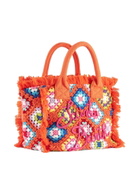 MC2 Saint Barth Vanity Crochet Shoulder Bag With Pattern