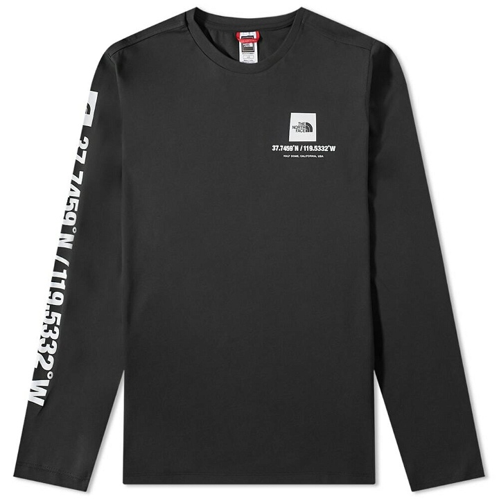 Photo: The North Face Men's Long Sleeve Coordinates T-Shirt in Tnf Black
