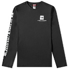 The North Face Men's Long Sleeve Coordinates T-Shirt in Tnf Black