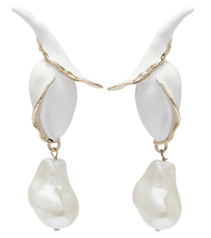 Photo: Erdem Pearl drop earrings