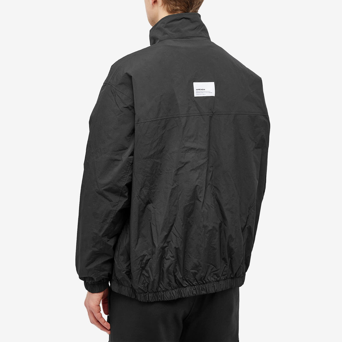 Men's AAPE Now Nylon Sport Jacket in Black