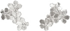 ELHANATI Silver Conie Vallese Edition Jardín Forest Earrings